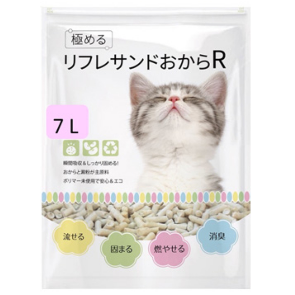 天然環保豆腐貓砂 6包組