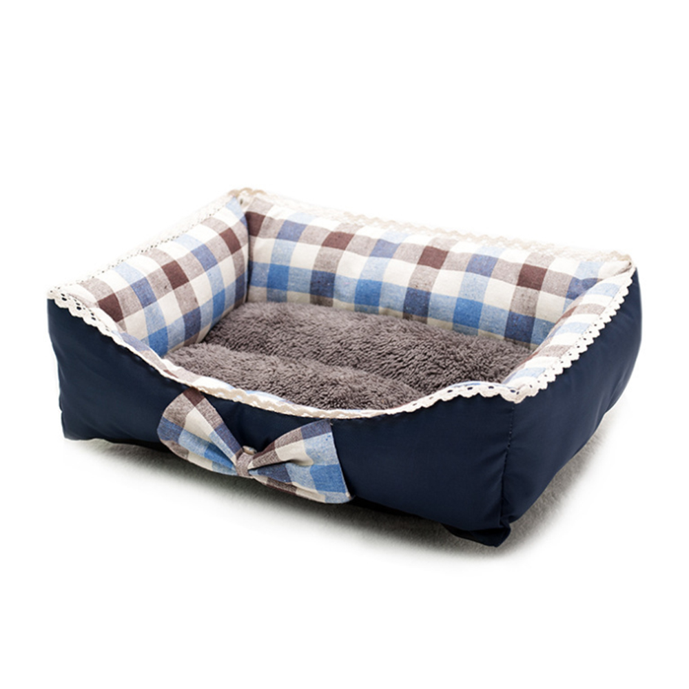 卡哇以蝴蝶結寵物窩